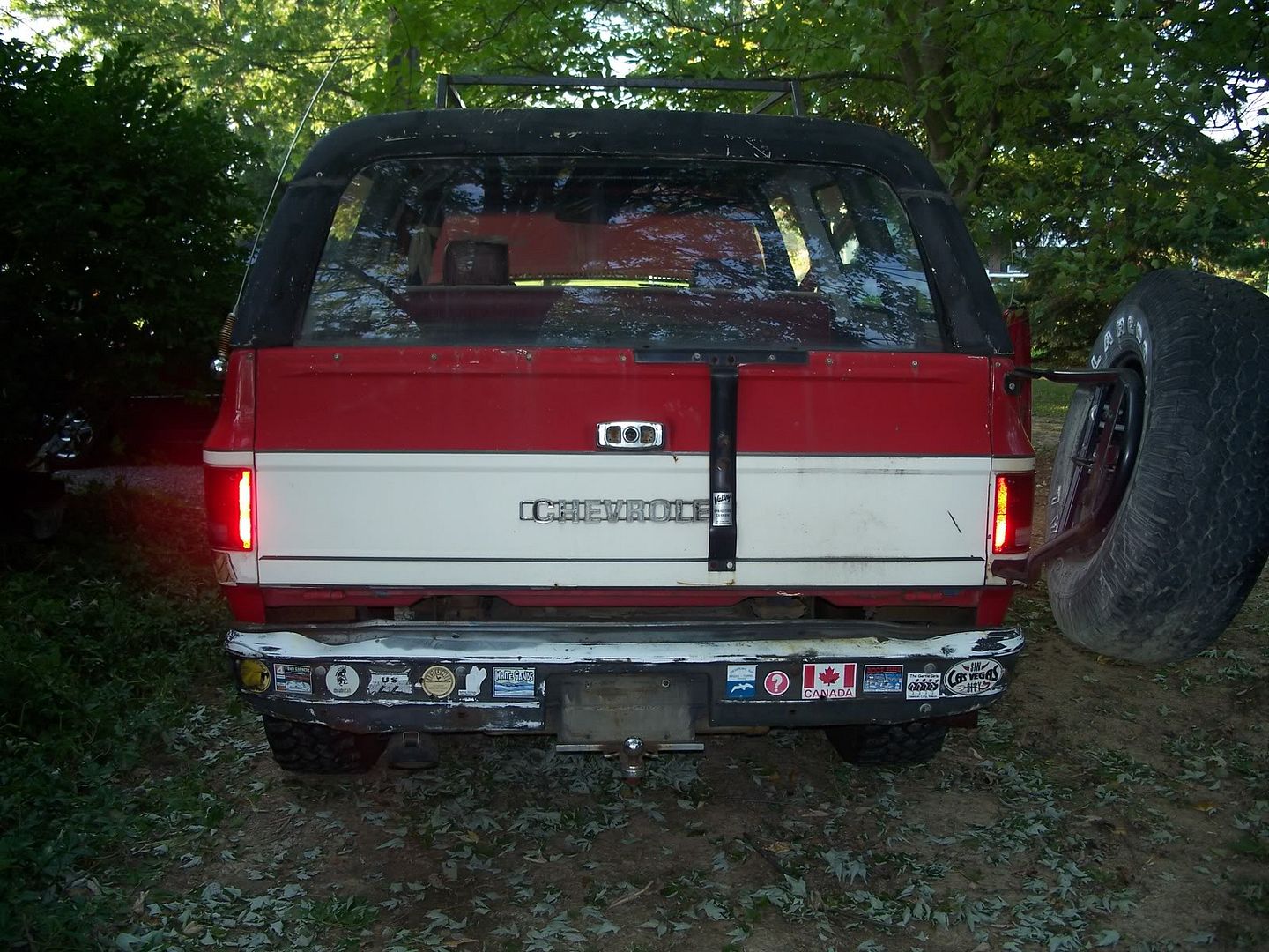 K5 Blazer spare tire GM Square Body 1973 1987 GM Truck Forum